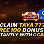 Claim Taya777 free 100 Bonus Instantly with GCash!