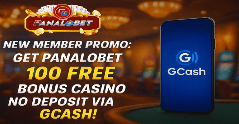 New Member Promo: Get Panalobet 100 Free Bonus Casino No Deposit via GCash!
