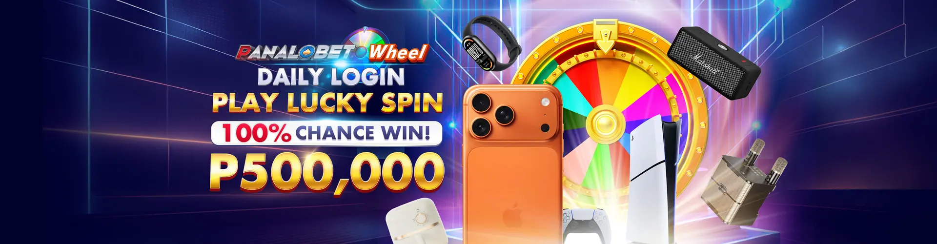 Panalobet Daily Login, Panalobet Lucky spin, Panalobet wheel