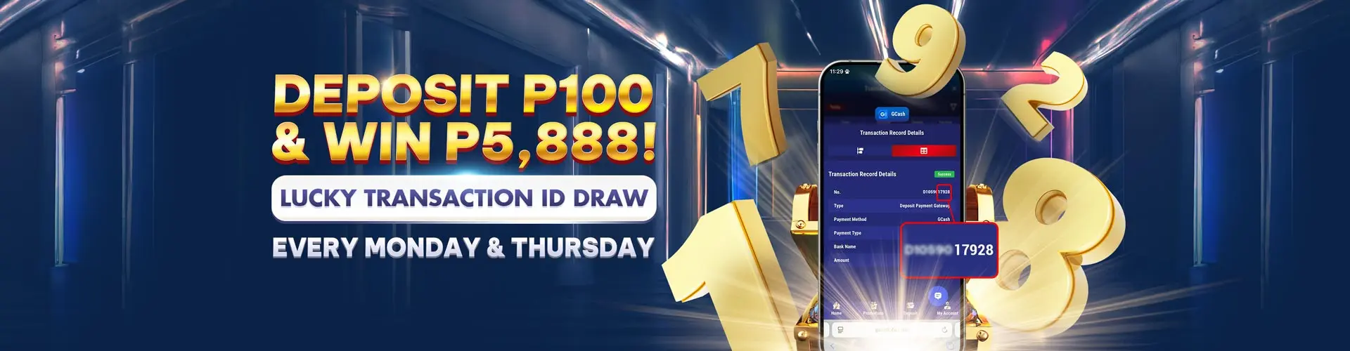 Panalobet draw, Panalobet Deposit, Panalobet Lucky Transaction draw