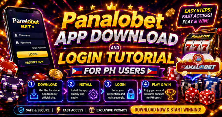 Panalobet App Download and Login Tutorial for PH Users