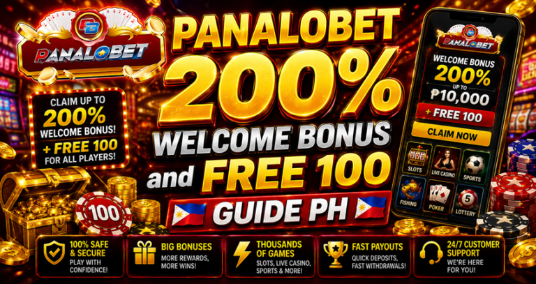 Panalobet 200% Welcome Bonus and Free 100 Guide PH
