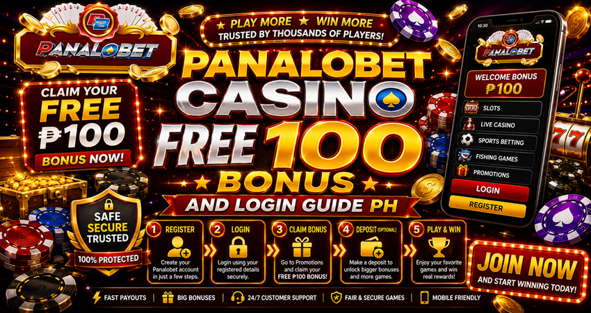 Panalobet Casino Free 100 Bonus and Login Guide PH