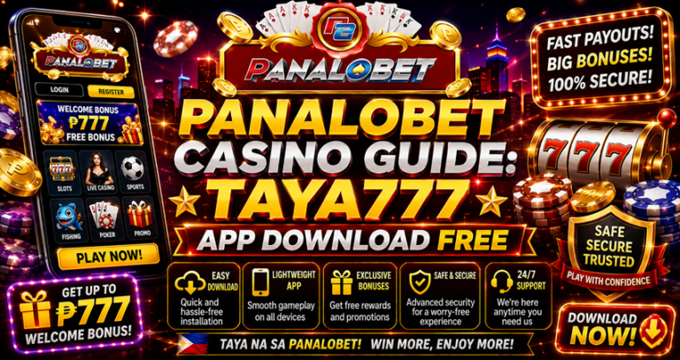 Panalobet Casino Guide Taya777 App Download Free