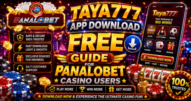 Taya777 App Download Free Guide for Panalobet Casino Users