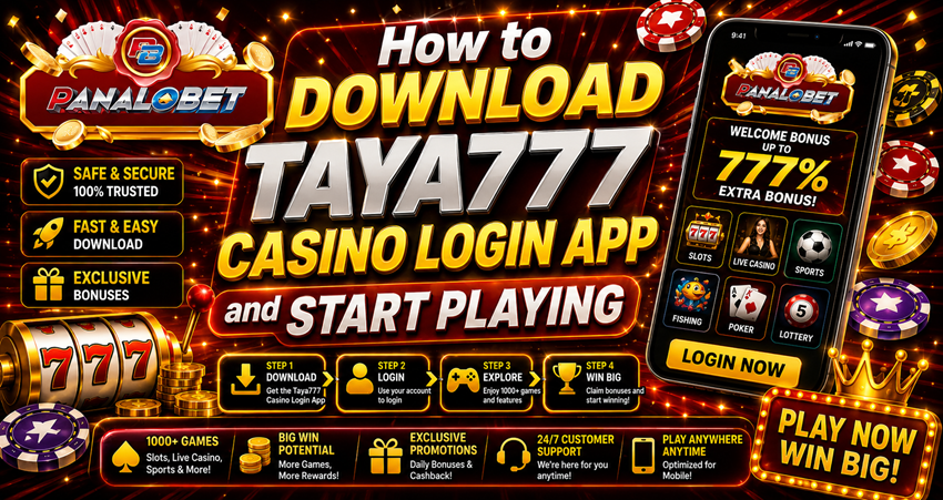 How to Download Taya777 Casino Login App and Start Playing