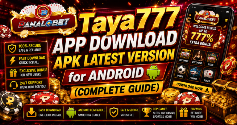 Taya777 App Download APK Latest Version for Android