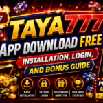 Taya777 App Download Free – Installation, Login, and Bonus Guide