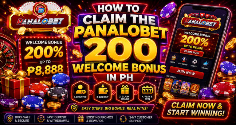 How to Claim the Panalobet 200 Welcome Bonus in PH