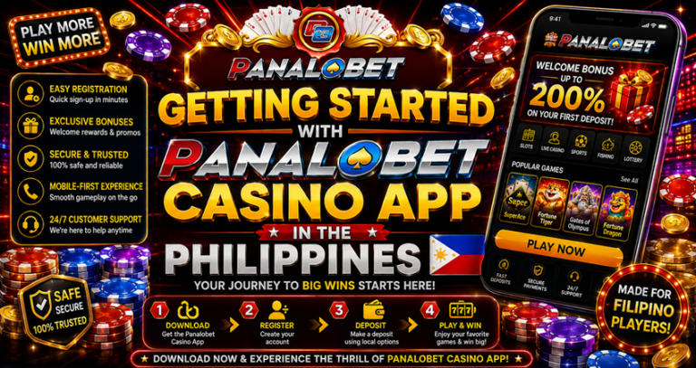 Getting Started with Panalobet Casino App in the Philippines