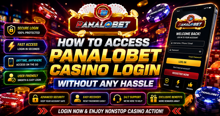How to Access Panalobet Casino Login Without Any Hassle
