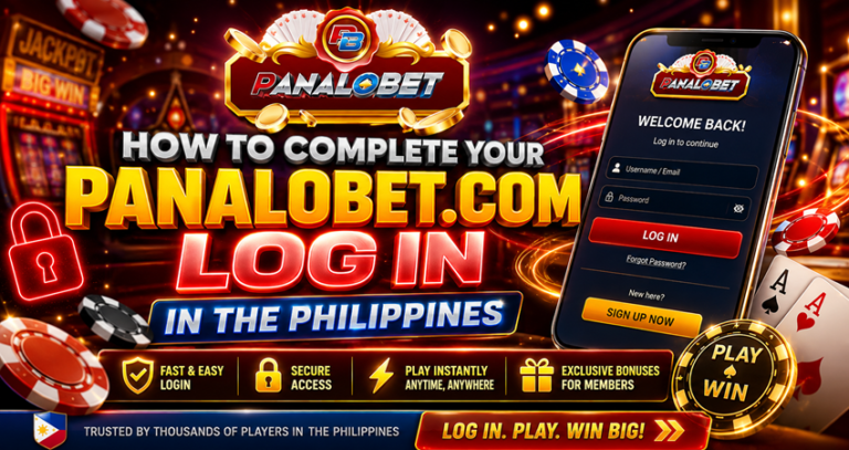 How to Complete Your Panalobet.com Log In in the Philippines