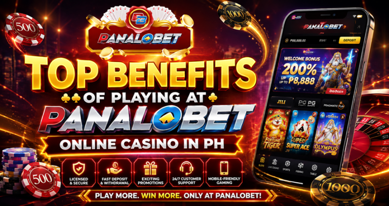 Top Benefits of Playing at Panalobet Online Casino in PH