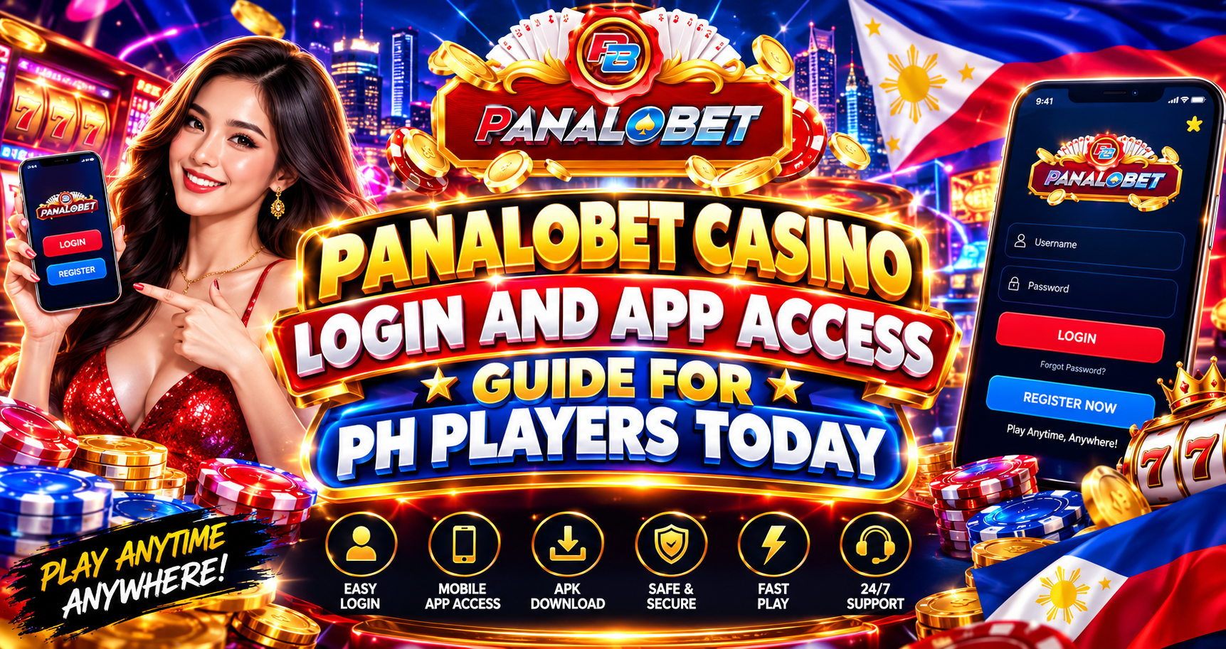 Panalobet Casino Login and App Access Guide for PH Players Today