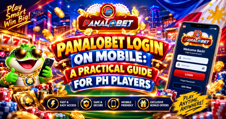 Panalobet Login on Mobile: A Practical Guide for PH Players