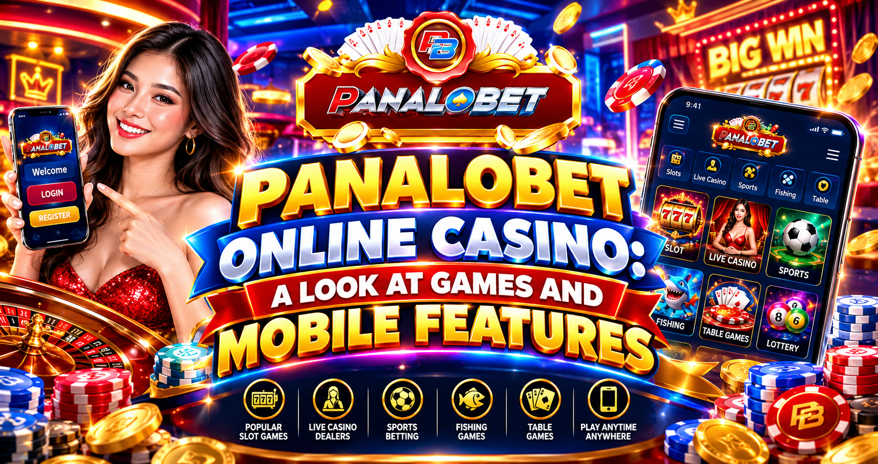 Panalobet Online Casino: A Look at Games and Mobile Features